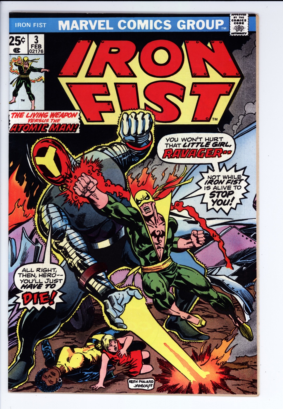 Iron Fist (1996) #1, Comic Issues