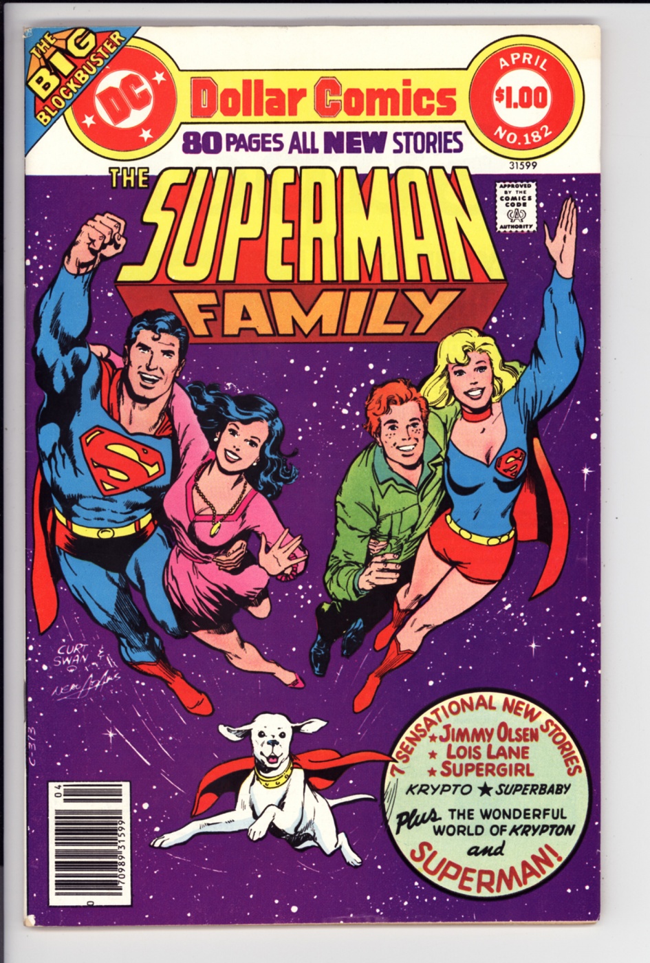 Superman family comics