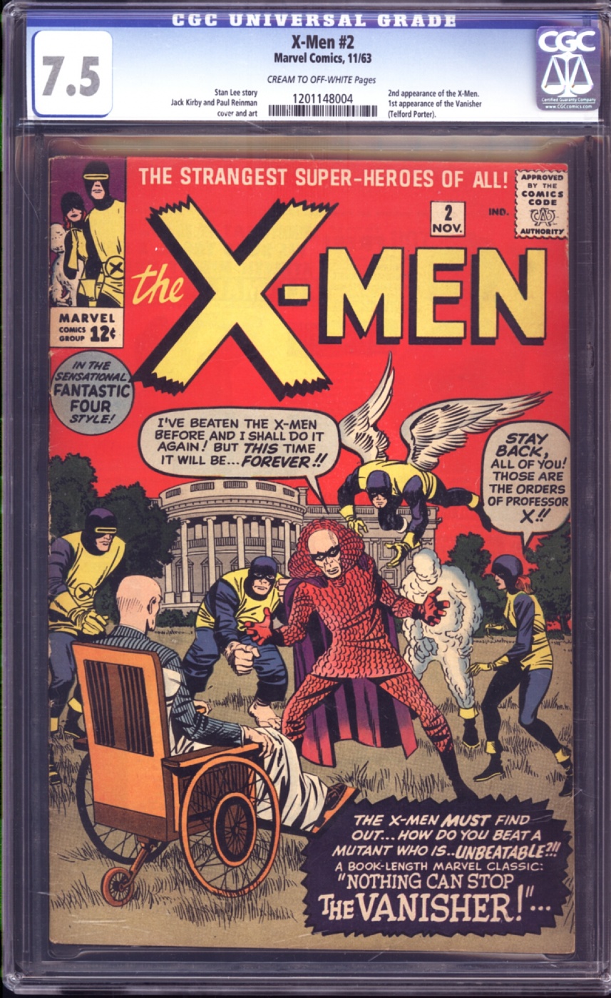 X-Men #2 CGC 7.5 | DaleRobertsComics.com